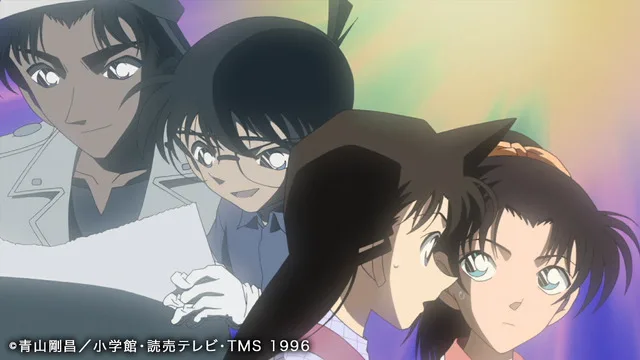 Detective Conan scene featuring Heiji Hattori