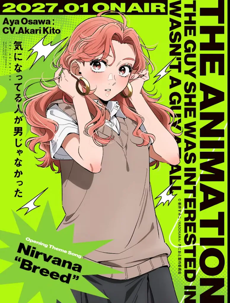 Aya Osawa anime character visual