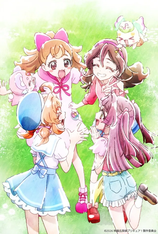 Detective Pretty Cure Ending Illustration