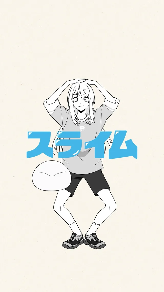 Rimuru performing dance steps in promotional video