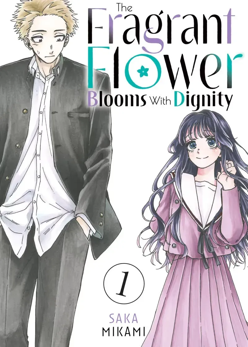 The Fragrant Flower Blooms With Dignity Volume 1 English cover
