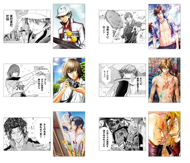 The New Prince of Tennis memorial visual board second preview