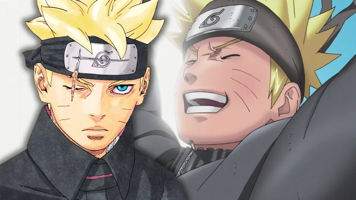 Boruto and Naruto in a custom image