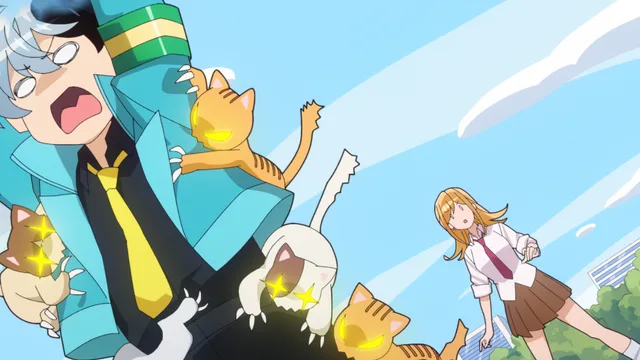 Кадр з 2 епізоду Chojun! Chojo-senpai