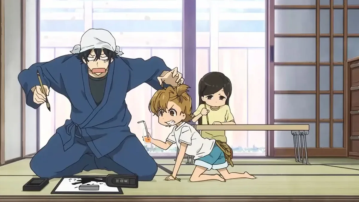 Barakamon anime visual by Kinema Citrus