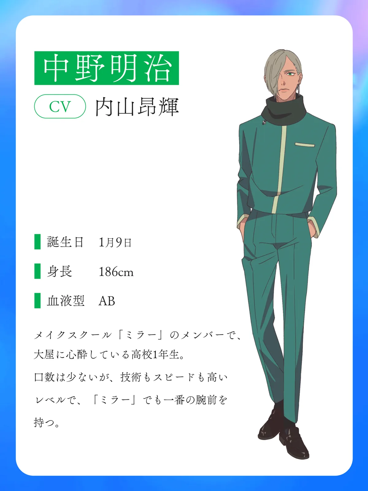 bless akiharu character visual