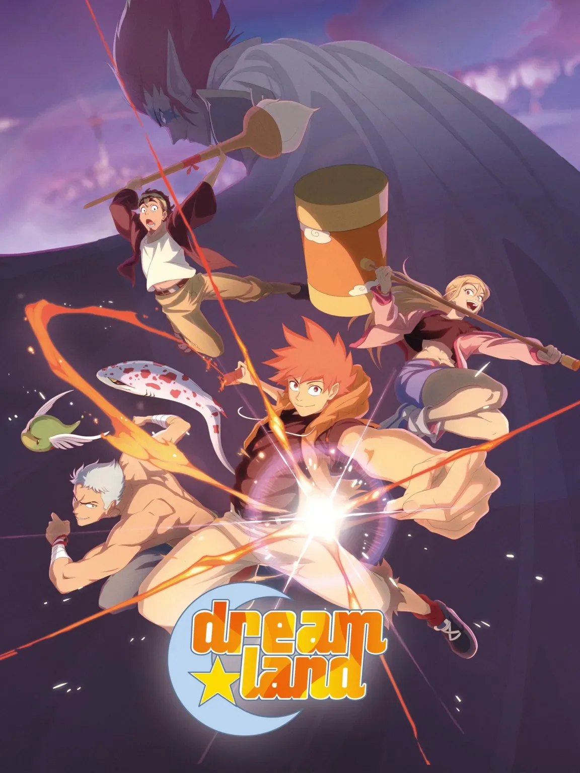 dreamland animated series key visual