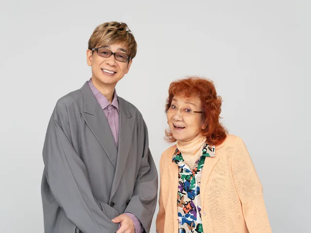 Masako Nozawa and Kouichi Yamadera interview photo