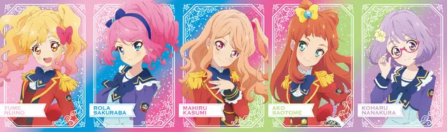 Aikatsu Stars advance ticket bonus postcard 2