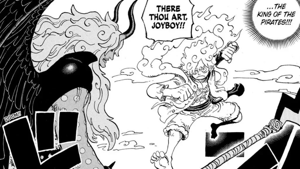 luffy in one piece chapter 1188