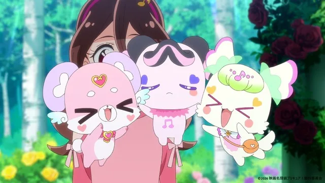 Kimi to Idol Precure crossover scene