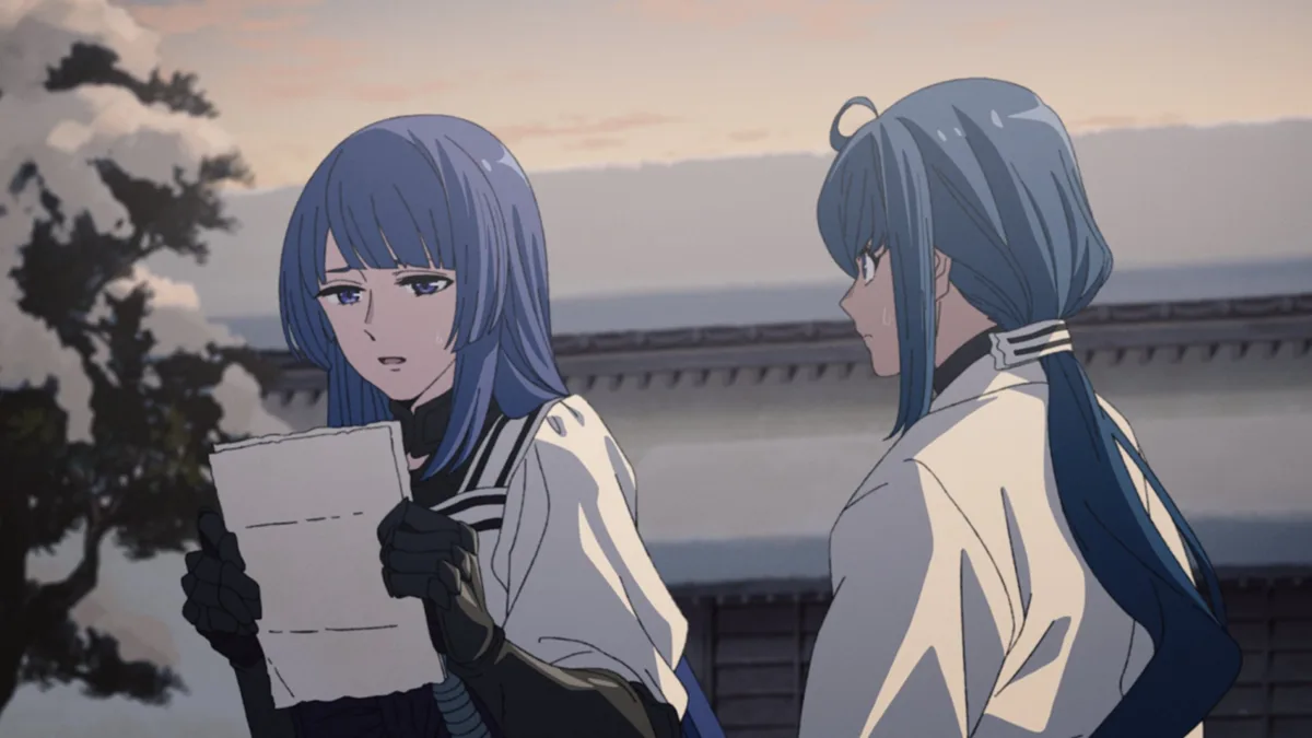 Anime preview image showing character expressions from the upcoming episode
