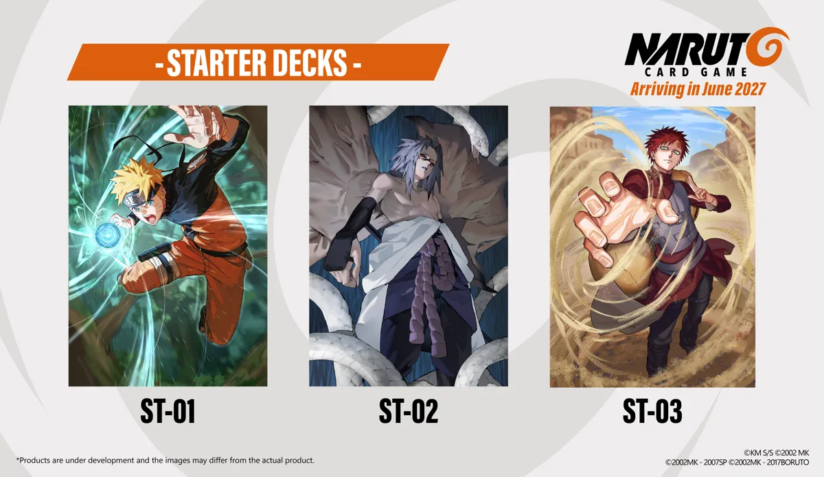 Стартові набори Naruto Card Game
