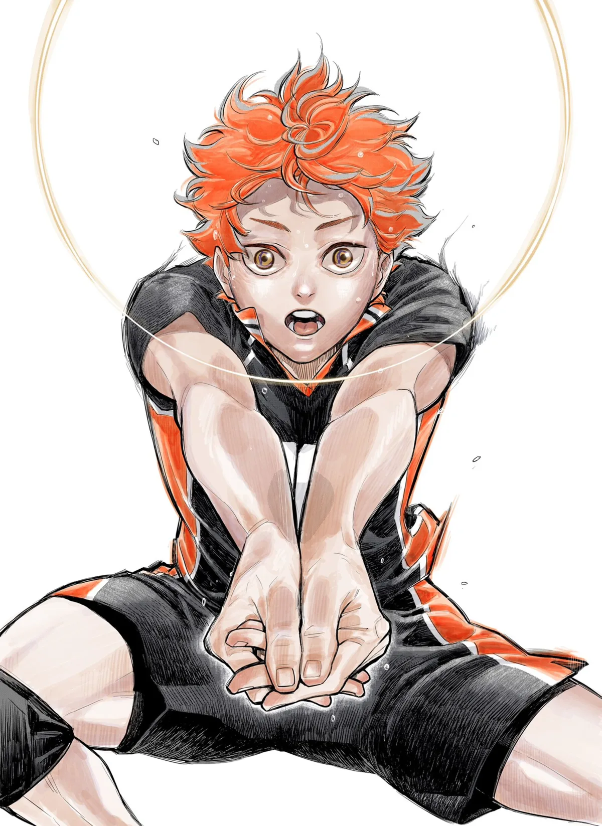 Haikyu Spring High Volleyball tournament collaboration illustration by Haruichi Furudate