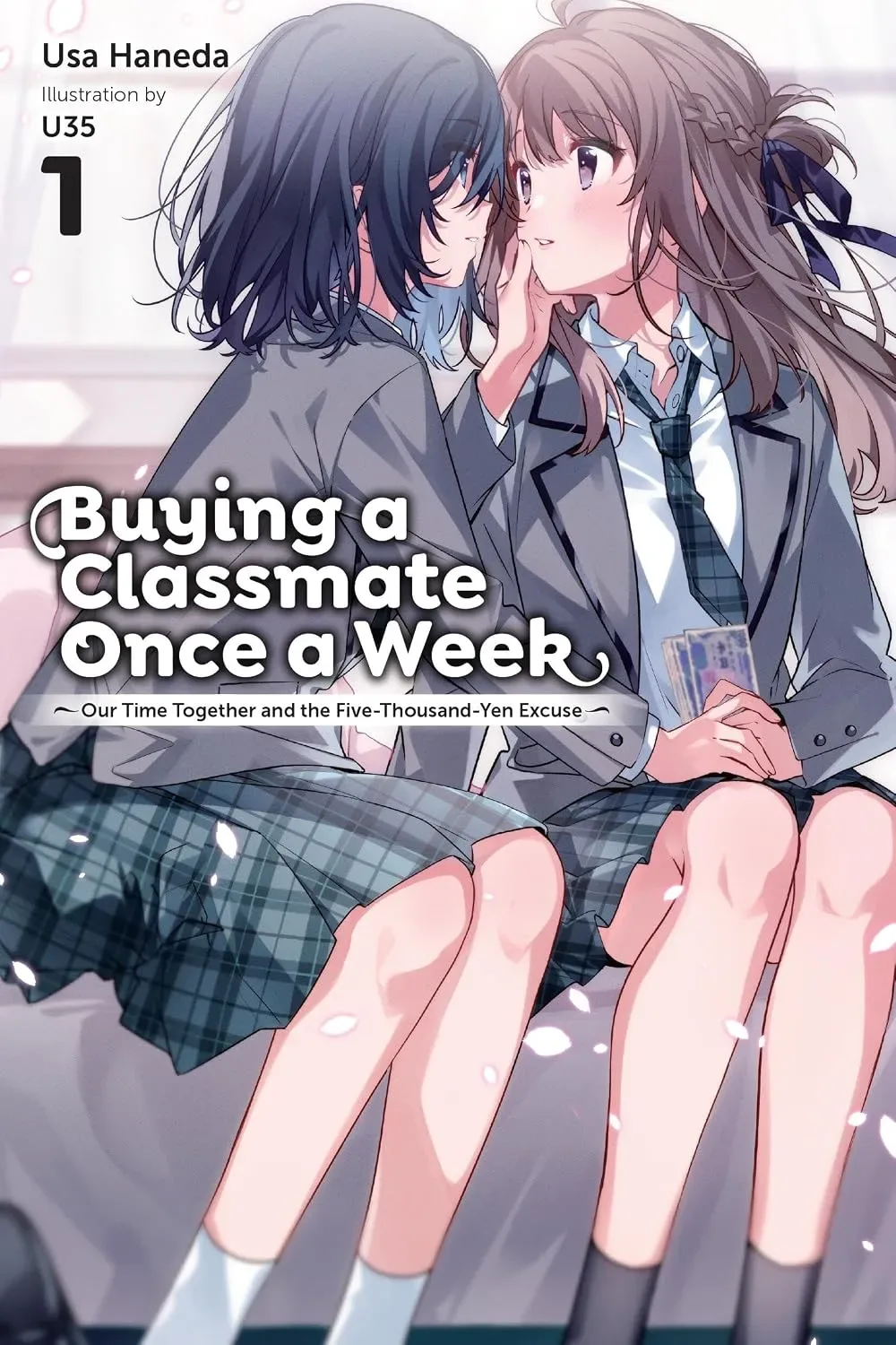 Buying a Classmate Once a Week Volume 1 Cover English