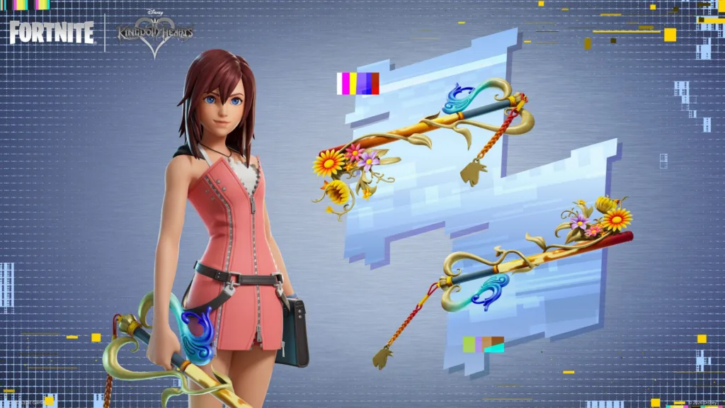 Sora and Riku models in Fortnite