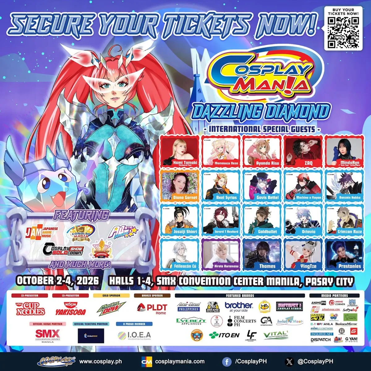 Cosplay Mania 2026 Key Visual