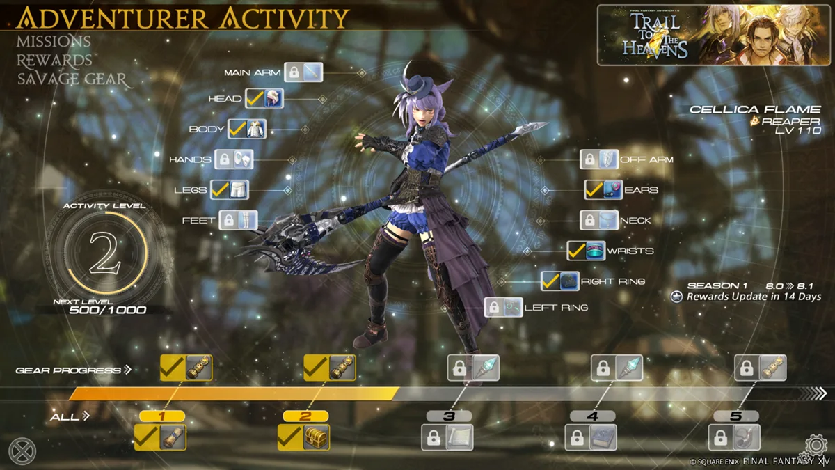 Final Fantasy XIV Fan Festival 2026 in Anaheim slide presentation