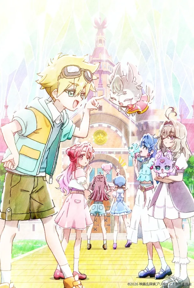 Detective Pretty Cure Ending Illustration