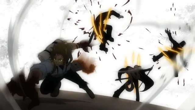 Character interaction in Shuiro no Kamen