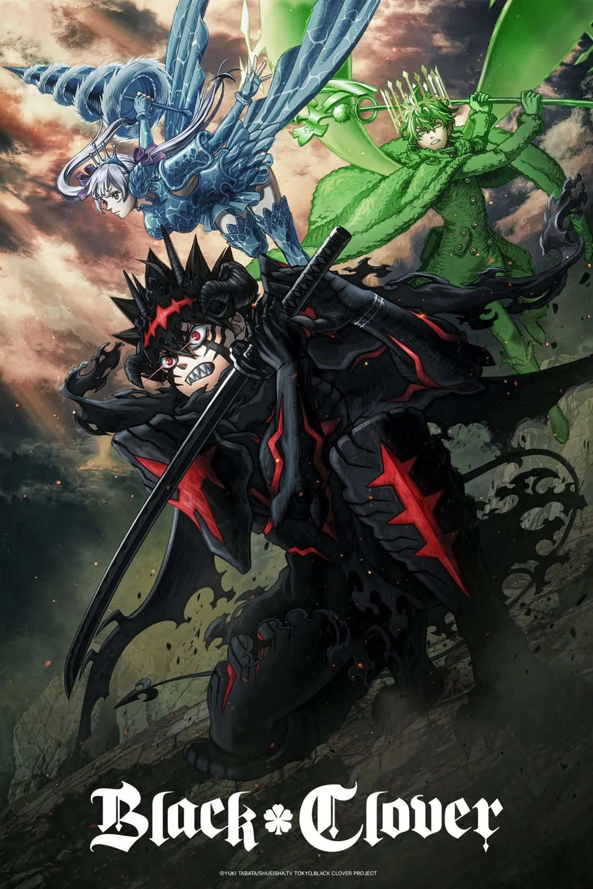 Офіційний візуал другого сезону Black Clover
