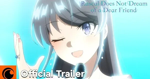 Аніме-фільм Rascal Does Not Dream of a Dear Friend вийде в кінотеатрах США у лютому 2026 року: трейлер та деталі