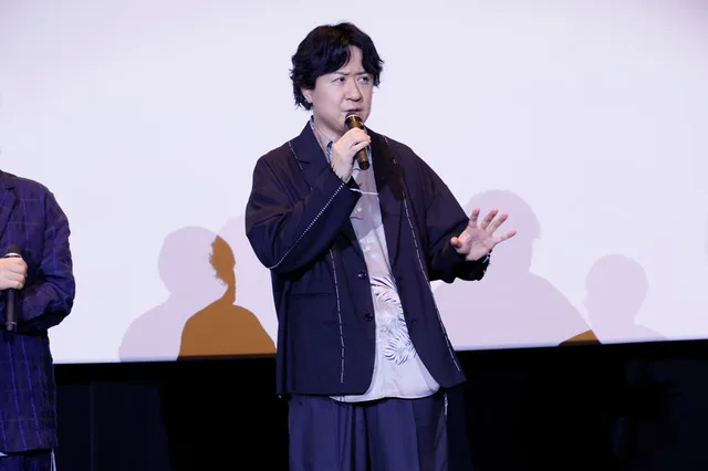 Cast members on stage at Shinjuku Wald 9