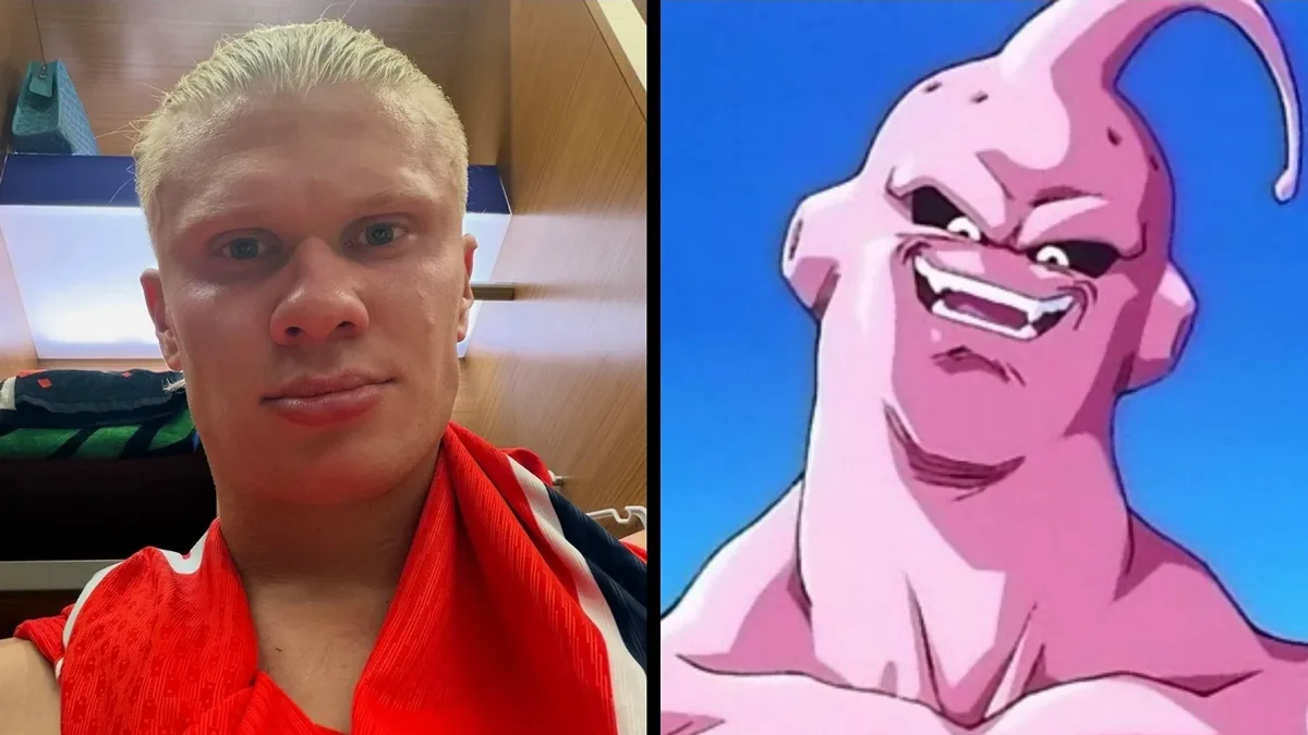 Dragon Ball Z Majin Buu Meme Accepted by Erling Haaland During World Cup Viral Sensation