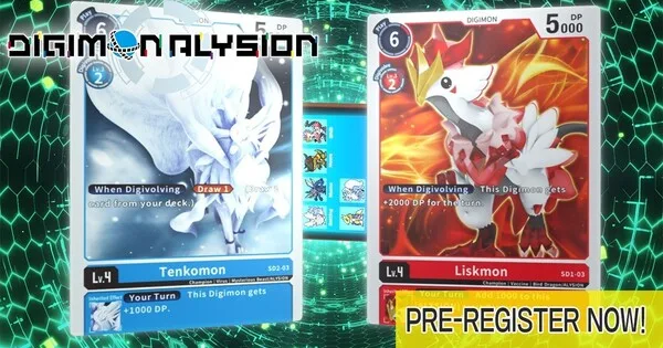 Digimon Alysion Mobile Card Game 2026 Release: Pre-Registration Trailer & Worldwide Launch Details