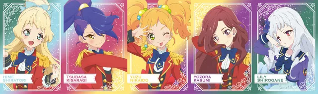 Aikatsu Stars advance ticket bonus postcard 3
