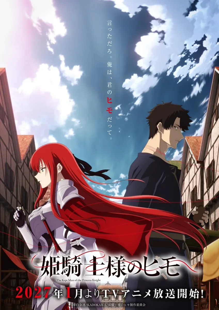 The Kept Man of the Princess Knight new key visual