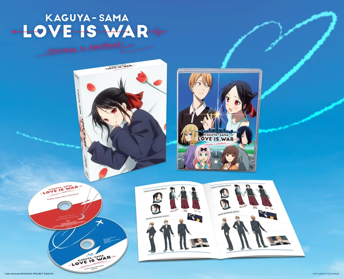 kaguya-sama stairway to adulthood anime blu-ray set