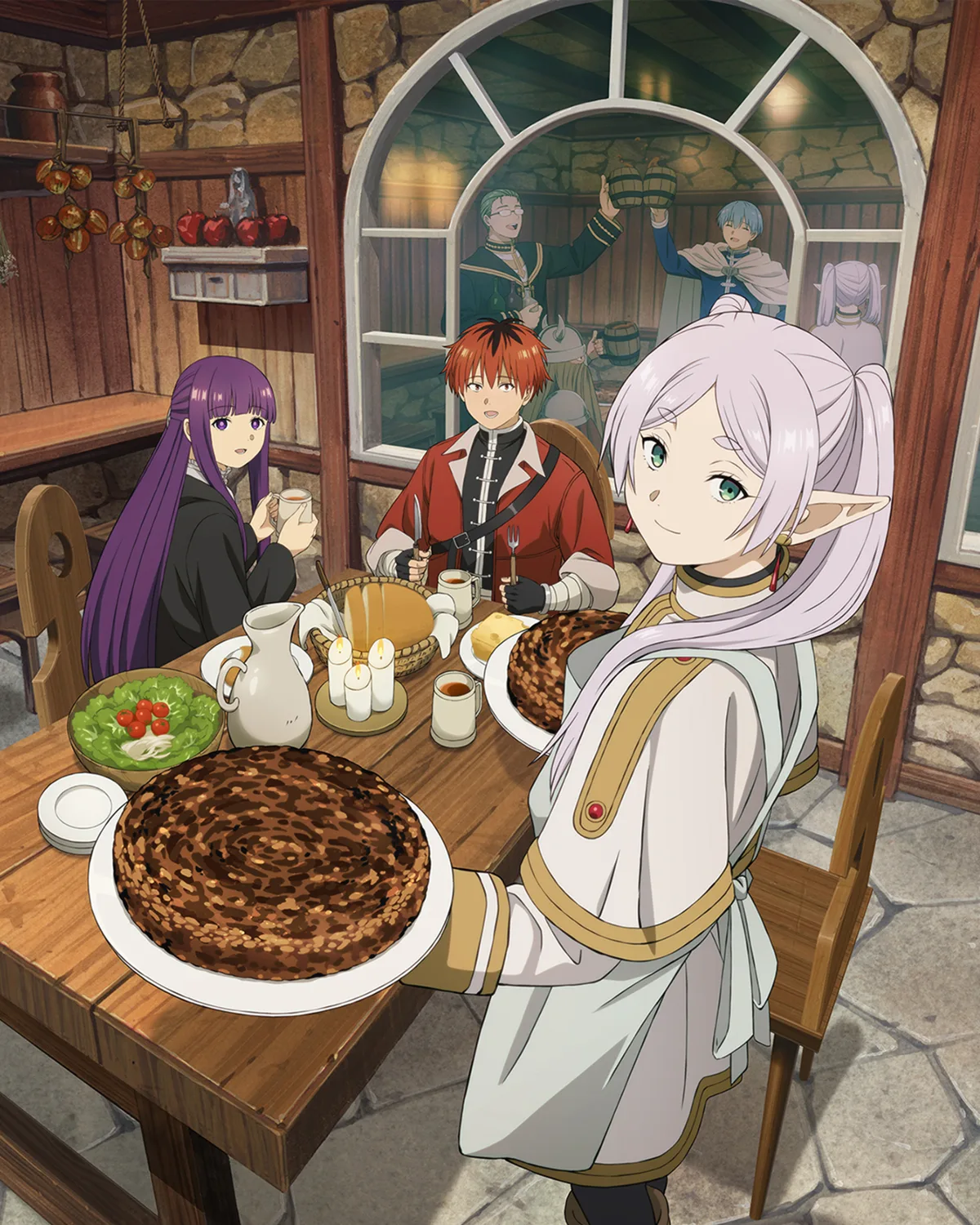 Frieren Beyond Journey's End Third Anniversary Visual