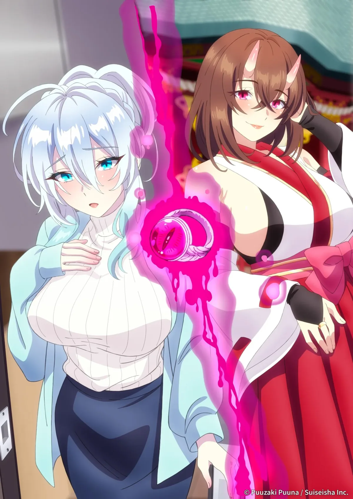 the shy snow woman main visual