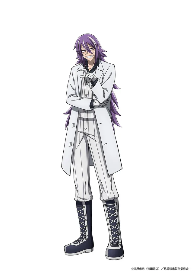 Kusabi Momoura voiced by Kenichi Suzumura