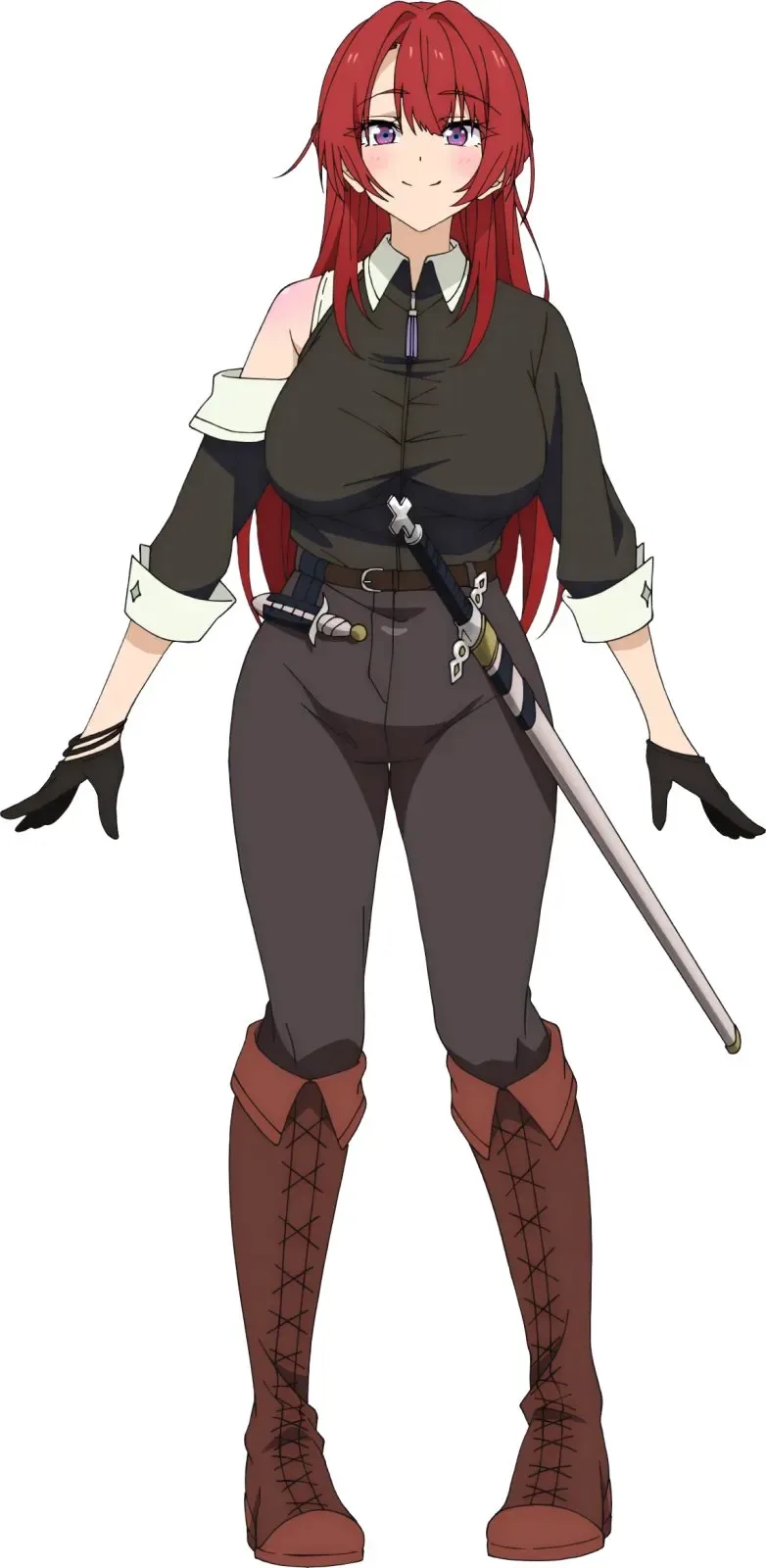 My Sword Saint Master Is Too Cute to Live With! liza character visual