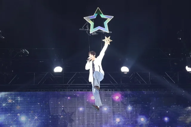 Mamoru Miyano on stage during with MAMO STAR
